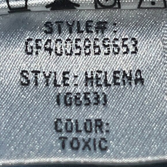 GRLFRND HELENA BLUE JEANS in TOXIC WASH - MADE IN USA 100% COTTON  EUC  SIZE 31 - Picture 3 of 15